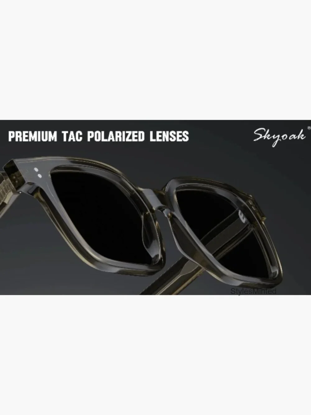 XXL Large Premium Polarized Sunglasses for Wide Face TR90 Frame UV400